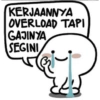 KERJAANNYA OVERLOAD TAPI GAJINYA SEGINI