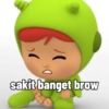 sakit banget brow