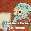 babak belur karna tugas numpuk