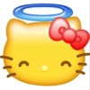HELLO KITTY EMOJI IPHONE 10