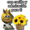 con cariño y admiración para ti