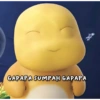 DINO kuning stiker 5