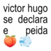 victor hugo se declara e peida