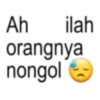 Ah ilah orangnya nongol