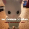 T se vienen cositas (estoy volviendo a ser feliz)