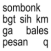 sombonk bgt sih km ga bales pesan q