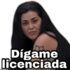 Dígame licenciada geysiby