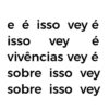 e é isso vey é isso vey é vivências vey é sobre isso vey sobre isso vey