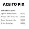 E o pix? 8