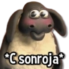 *C sonroja*