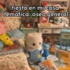 fiesta en mi casa temática: aseo general 390 4