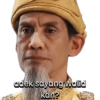 adek sayang walid kan?
