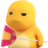 Dino Kuning Nailoong Sticker92 17