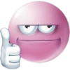 Pink emoji  20