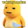 Dino Kuning Nailoong Sticker92 21