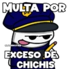 MULTA POR @FLORKSITAV EXCESO DE CHICHIS