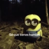 Sé que tienes hambre