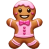 Iphone emoji Navidad rosa 🩷🎀 21