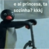 e ai princesa, ta sozinha? kkkj