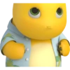 Dino Kuning NailoongSticker144 12