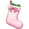 Iphone emoji Navidad rosa 🩷🎀 14