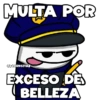 MULTA POR @FLORKSITAY EXCESO DE BELLEZA