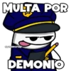 MULTA POR @FLORKSITAV DEMONIO