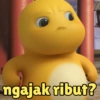 Dino Kuning Nailoong Sticker92 7