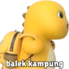 Dino Kuning NailoongSticker144 23