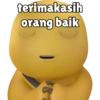 Dino Kuning NailoongSticker144 29