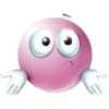 Pink emoji  6