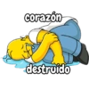 corazón destruido