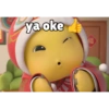 Dino Kuning NailoongSticker144 24