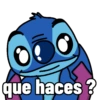 que haces?