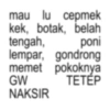Teks kata2 lucu 11