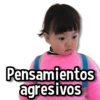 Pensamientos agresivos