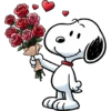 Snoopy Flowers 🌹🌹🌹 14