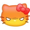 Emoji iphone marah / angry 6