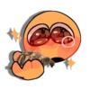Silly Yellow Face Emoji V3 𐙚 7