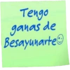 Tengo ganas de Besayunarte