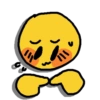 Silly Yellow Face Emoji V3 𐙚 28