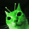 Memes - Gato Alien Verde 🟢🐈 18