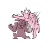 Pink korea rabbit  14