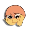 Silly Yellow Face Emoji V3 𐙚 22