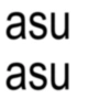 asu asu