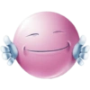 Pink emoji  15