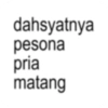 dahsyatnya pesona pria matang