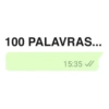 100 PALAVRAS... 15:35