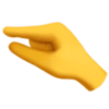 Emoji iPhone tangan/jari 17