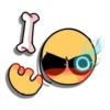 Silly Yellow Face Emoji 𐙚 16